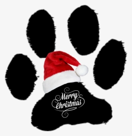 Merry Christmas"   Class="img Responsive Owl First - Paw Of The Dog, HD Png Download, Free Download