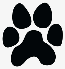 Paw Print Wildcats On Dog Paws Tattoos And Clip Art - Small Paw Print Clipart, HD Png Download, Free Download