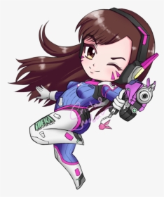 Collection Of Free D - D Va Chibi, HD Png Download, Free Download