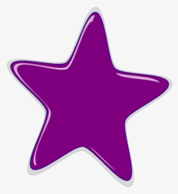 Purple Star Clip Art - Purple Star Clipart, HD Png Download, Free Download