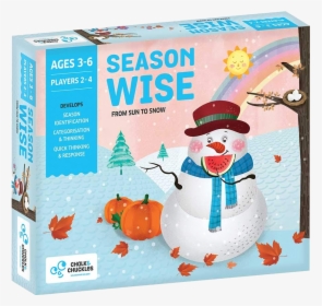 Chalk And Chuckles Season Wise From Sun To Snow - Descopera Anotimpurile, HD Png Download, Free Download