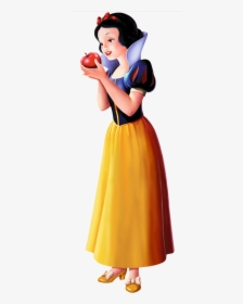 Snow White" 								 Title= - Disney Snow White With Apple, HD Png Download, Free Download