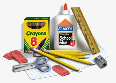 Back To School Supplies Png, Transparent Png, Free Download
