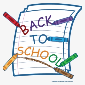 School Clipart Free Free Clipart Back To School Free - Preschool Back To School Clip Art, HD Png Download, Free Download