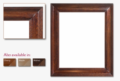 Transparent Wood Picture Frame Png - Cherry Wood Frame Png, Png Download, Free Download
