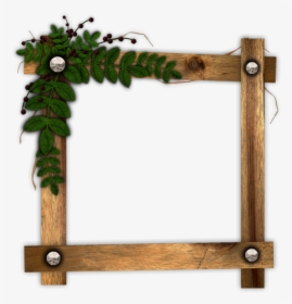Clipart Royalty Free Stock Frame Wood Leaves Frames - Wood Frame Png, Transparent Png, Free Download