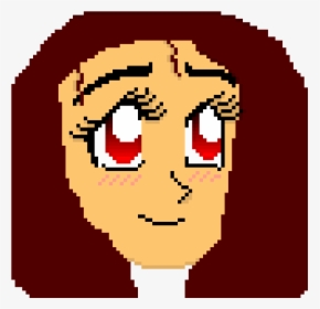 Pixel Art Anime Face, HD Png Download, Free Download