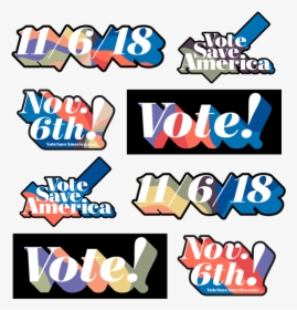 Vote Save America Sticker Pack, HD Png Download, Free Download
