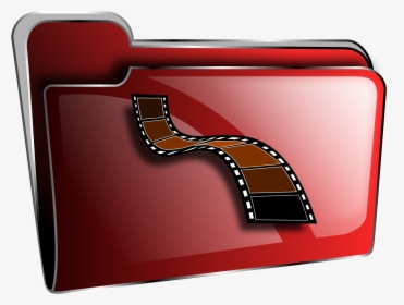 Clipart - Movies Folder Icon Png, Transparent Png, Free Download