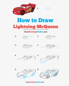 How To Draw Lightning Mcqueen - Step By Step Scary Clown Drawing, HD Png Download, Free Download