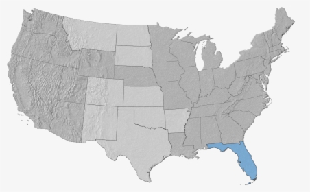 Transparent Florida Map Png - Lgbt Housing Discrimination Map, Png Download, Free Download