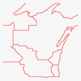 Usa Wisconsin Gsusa Council Boundaries - Boundaries Png, Transparent Png, Free Download