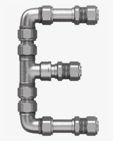 Pipe Font - Plumbing Pipe Fonts, HD Png Download, Free Download