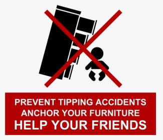 This Free Icons Png Design Of Furniture Anchor Warning - Furniture Warning, Transparent Png, Free Download
