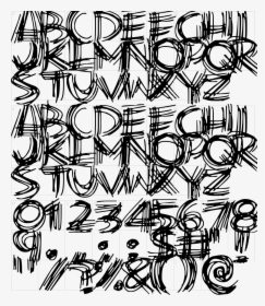 Scribble Font, HD Png Download, Free Download