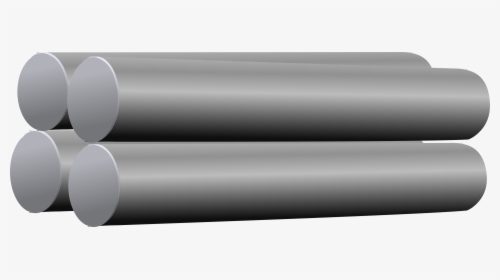 Pipe,cylinder,metal - Steel Rod Clip Art, HD Png Download, Free Download