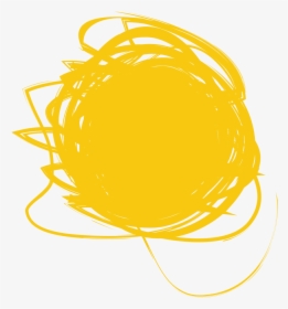 Yellow Marker Scribble - Marker Scribble Png, Transparent Png, Free Download