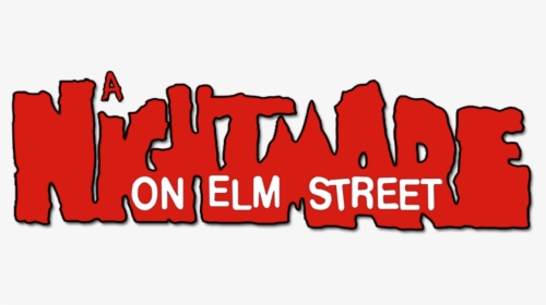 A Nightmare On Elm Street Movie Logo - Nightmare On Elm Street Title, HD Png Download, Free Download