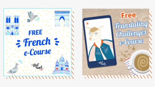 Street French Free French Course - Cartoon, HD Png Download, Free Download