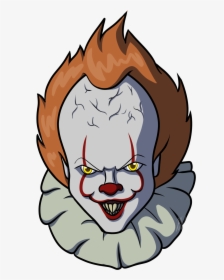 Transparent Pennywise Clipart - Pennywise Face Png, Png Download, Free Download