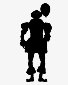 Pennywise Silhouette - Pennywise The Clown Silhouette, HD Png Download, Free Download