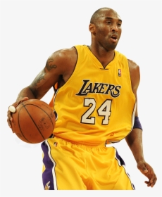 Kobe Bryant Los Angeles Lakers Basketball Player Athlete - Kobe Bryant White Background, HD Png Download, Free Download