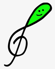 Happy Treble Clef, HD Png Download, Free Download