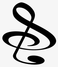 Treble Clef As An S, HD Png Download, Free Download