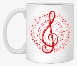 Treble Clef Spiral Score New Edition Mug"  Class=, HD Png Download, Free Download