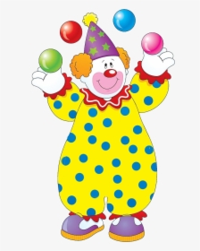 Clowns, For Kids, Tips, Party, Park - Circus Clown Clipart, HD Png Download, Free Download