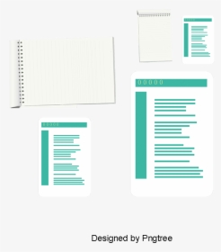 Notebook, Paper, Bar Png And Vector - Illustration, Transparent Png, Free Download