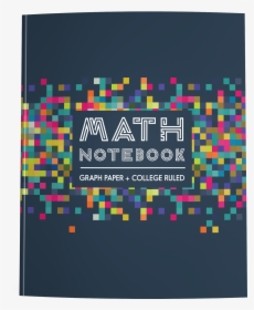 Math Notebook With Half Graph Paper Half College Ruled - Graphic Design, HD Png Download, Free Download