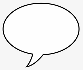 Balloon Template Icon Comic Png Image - Speech Bubble White Png, Transparent Png, Free Download