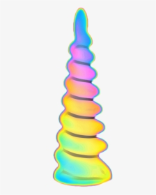#unicorn #horn #holographic #uni #freetoedit - Unicorn Horn Transparent Background, HD Png Download, Free Download