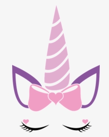 Unicorn, Horn, Bow, Fantasy, Animal, Magic, Cute - Unicorn Svg File Free, HD Png Download, Free Download