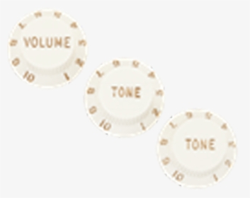 Fender Stratocaster Parchment Knobs - Circle, HD Png Download, Free Download