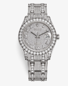 Rolex Pearlmaster Full Diamond - Rolex Pearlmaster 39, HD Png Download, Free Download