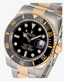 Rolex Png Background Image - Submariner Two Tone Diamond, Transparent Png, Free Download