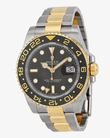 Rolex Png Free Download - Rolex Gmt Master 2 Gold Green, Transparent Png, Free Download