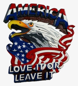 I Love America Png Download Image - America Love It Or Leave, Transparent Png, Free Download