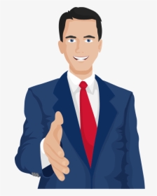 Use Electronic Procurement To Manage Suppliers - Cartoon Business Man Png, Transparent Png, Free Download