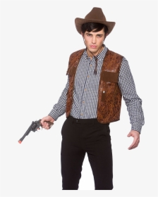 Cowboy Png Hd Images - Wild Wild West Male Costume, Transparent Png, Free Download