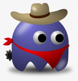 Cowboy Clip Arts - Pacman Baddies, HD Png Download, Free Download