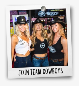 Polaro#join Team Cowboys 2019 - Girl, HD Png Download, Free Download