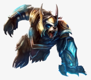 Thunder Lord Volibear Skin Png Image - League Of Legends Volibear Png, Transparent Png, Free Download