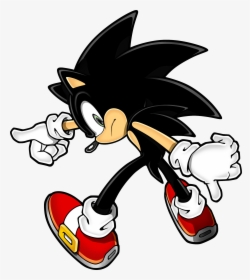 Sonic The Hedgehog Transparent Image - Black Sonic Character Name, HD Png Download, Free Download