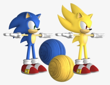 Download Zip Archive - Sonic Forces Sonic Model, HD Png Download, Free Download