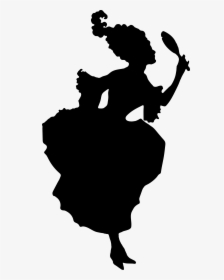 Clipart - 18th Century Fashion Silhouette, HD Png Download, Free Download