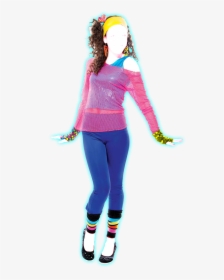 80s Girls Fashion For Kids - 80's Halloween Costumes Girls, HD Png Download, Free Download