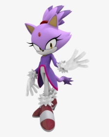 Blaze The Cat Png - Blaze The Cat Sonic The Hedgehog, Transparent Png, Free Download